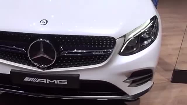 车展实拍全新奔驰AMG GLC 43细节，你喜欢这台车吗？