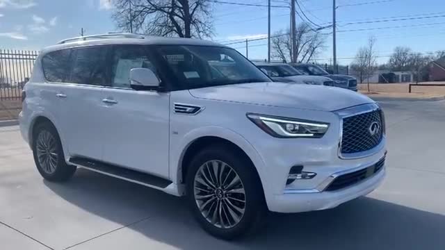 实拍2019款英菲尼迪QX80，太霸气了