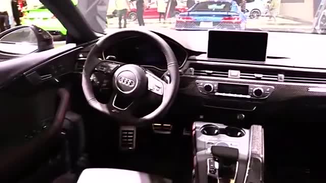 实拍新款奥迪RS5细节，土豪们喜欢这台车吗？