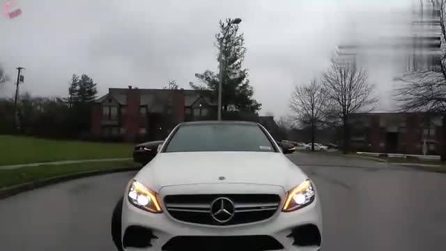 实拍奔驰C43AMG性能轿跑，搭载4.0T引