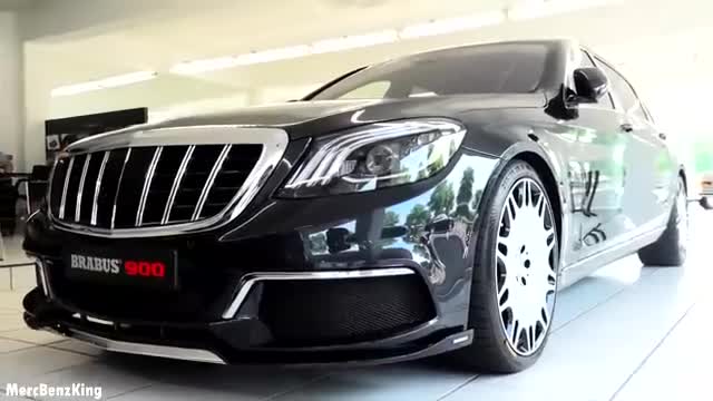 巴博斯S级的前进气格栅比较犀利