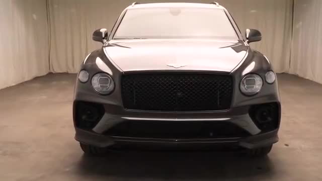 新车到货，2021款宾利添越，实车太美了，库里南和Urus靠边站