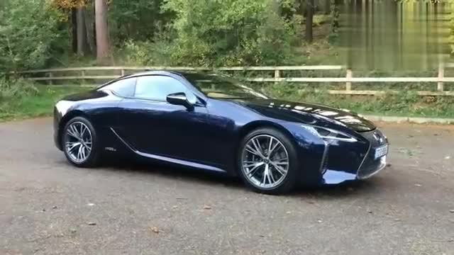 实拍雷克萨斯LC500h，个性张扬动感