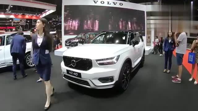 2020款沃尔沃XC40实车展示，看到这颜