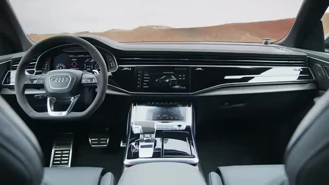 豪华的内饰，全新一代奥迪RSQ8测