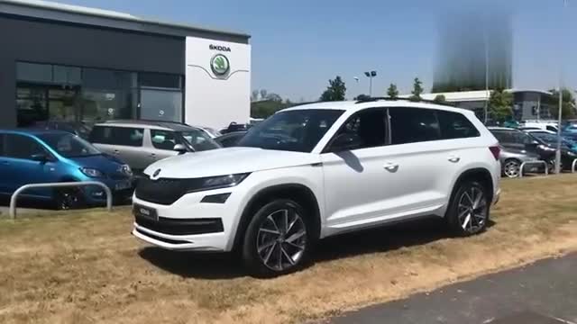 大气硬朗又运动，实拍斯柯达柯迪