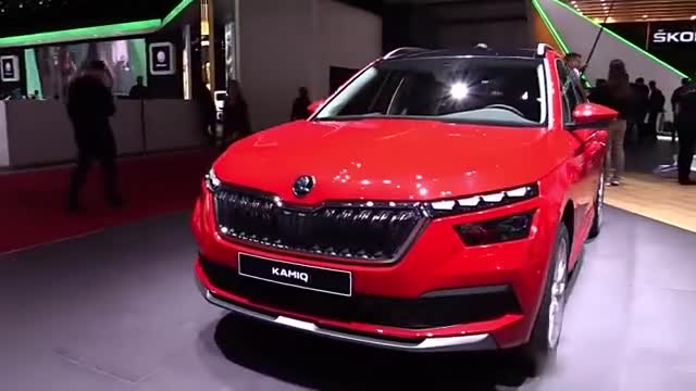 全新斯柯达柯米克亮相海外车展，你喜欢这台车吗？