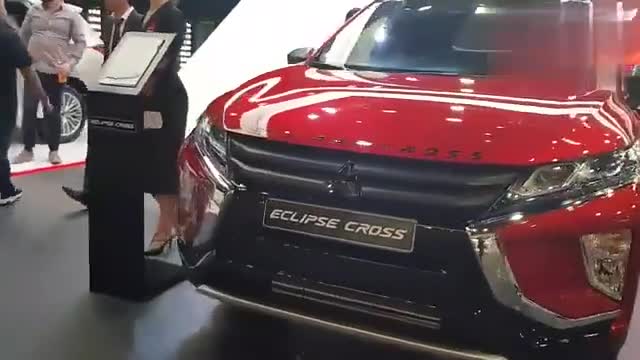 车展实拍2020款三菱奕歌,对标本田