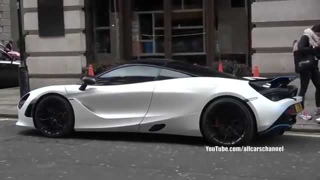 外国豪华跑车实拍展示运动感不