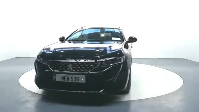 好一台漂亮动感的旅行车，标致508