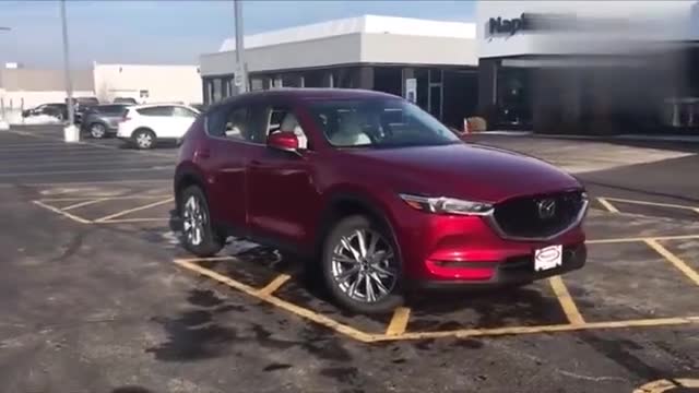 马自达CX-5实车展示，看到外观和内