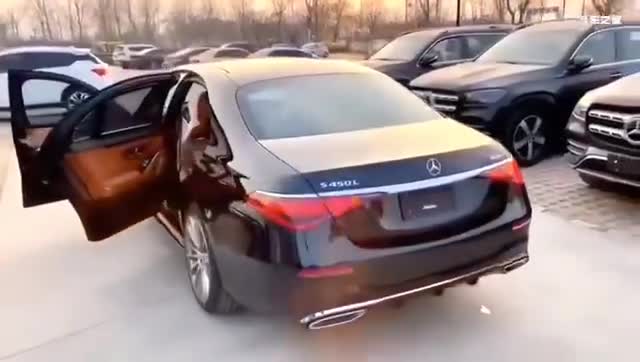 实拍奔驰S级外观及内饰展示