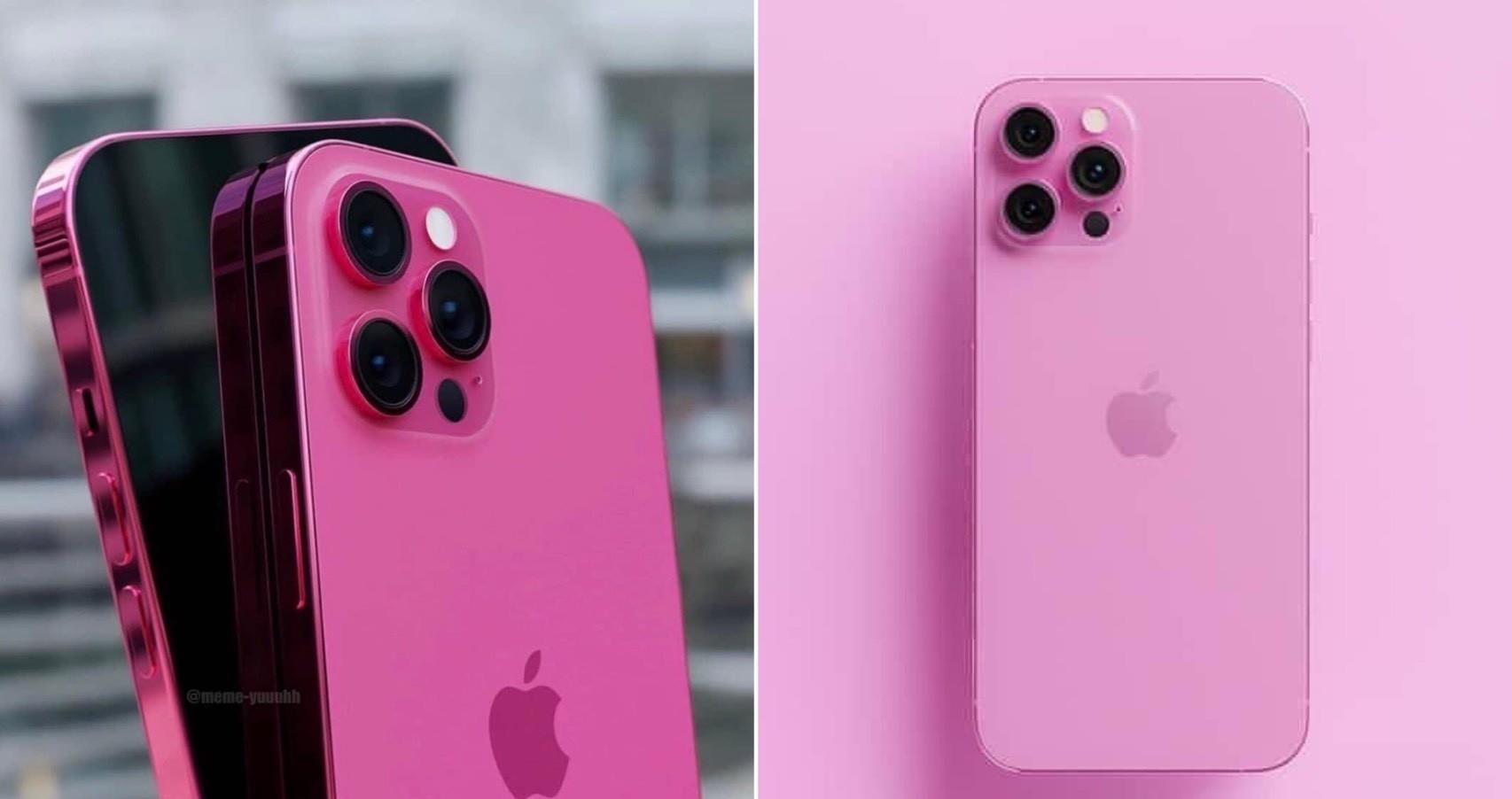 iphone13粉色背面,iphone13pro粉色 iphone13新配色基本确定,pro还有专用新配色