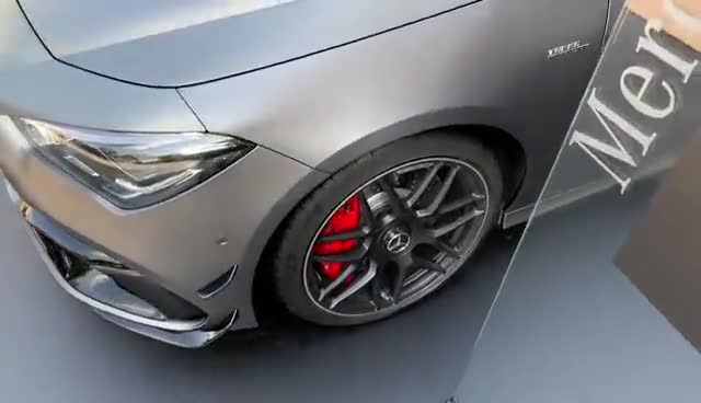 外观超清实拍，2020款奔驰AMGCLA4