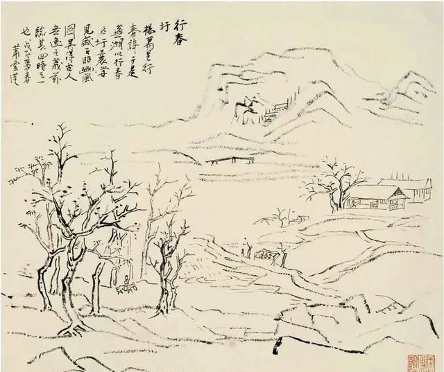 黄宾虹:临摹古人神迹,得其神似者为上,形似者次之!