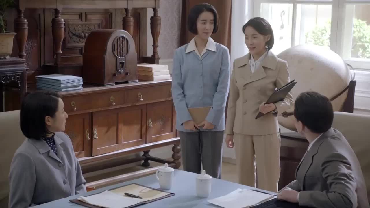 外交风云:简妮加入接待组,凌雁负责法国富尔夫妇的接待任务