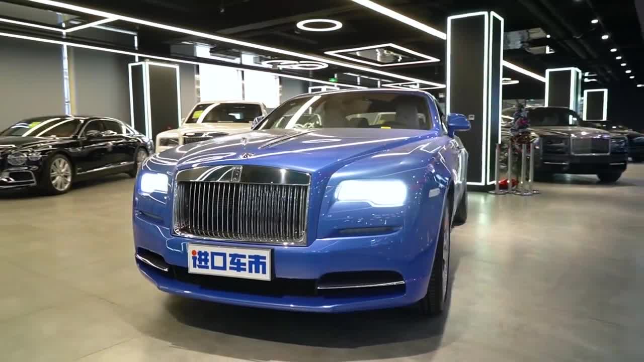 实拍介绍劳斯莱斯魅影，外观就已经足够吸引人了