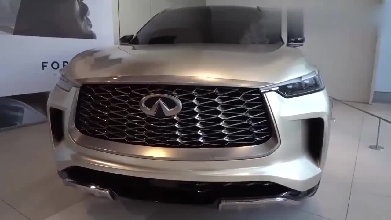 英菲尼迪2021款qx60,2021款英菲尼迪qx60新款 2021款英菲尼迪qx60实拍, 真漂亮
