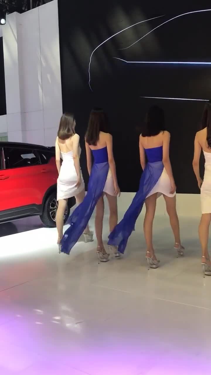 车展上的四大才女