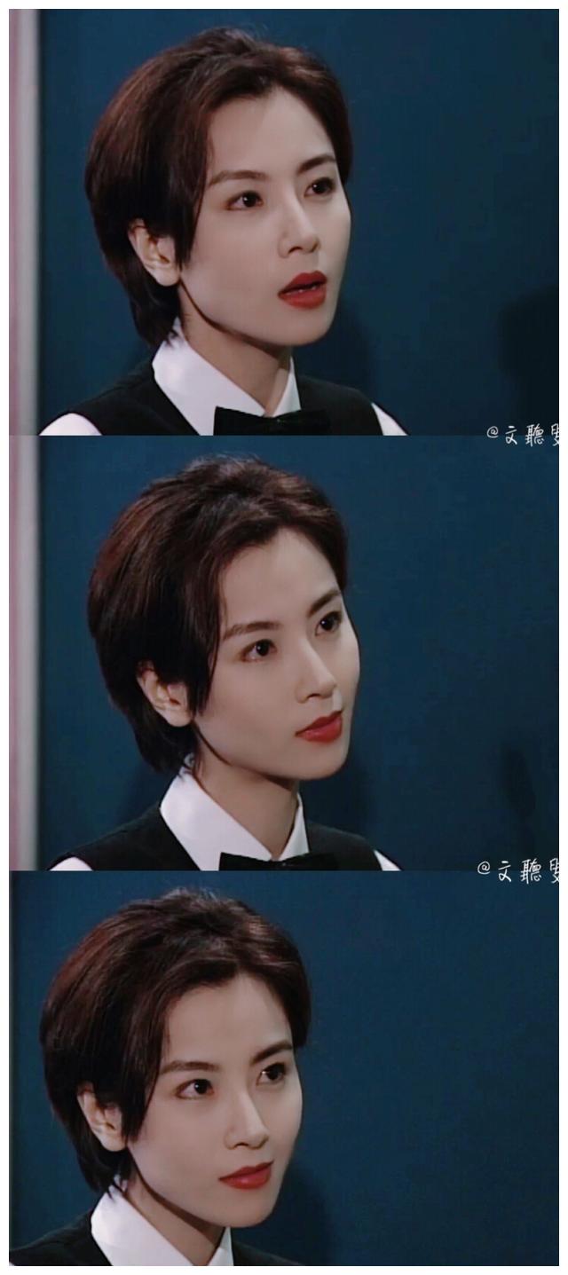 香港90年代诞生很多短发女神,袁洁莹陈法蓉周海媚,个个都帅美!