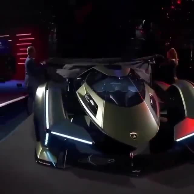 来看看你这辈子只能在游戏里开的车，兰博基尼GT概念车!