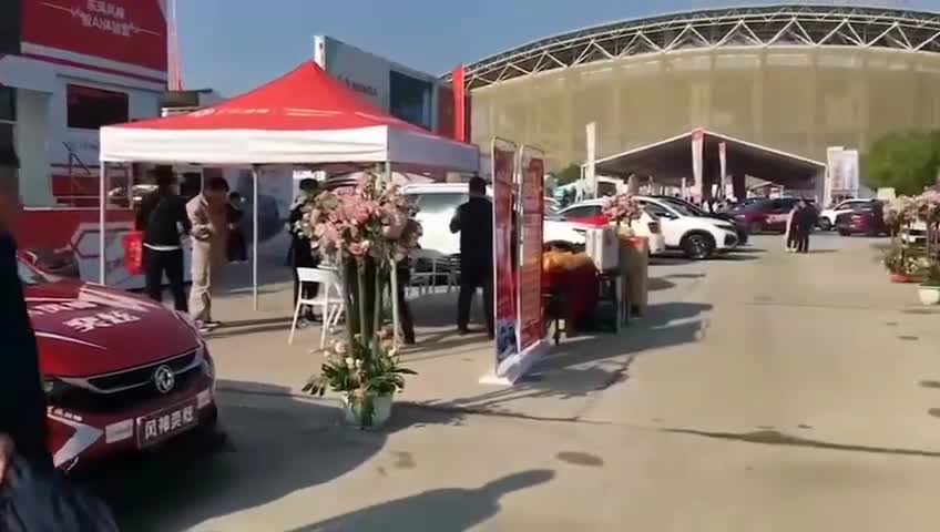 南阳鸟巢车展东风风神奕炫我在