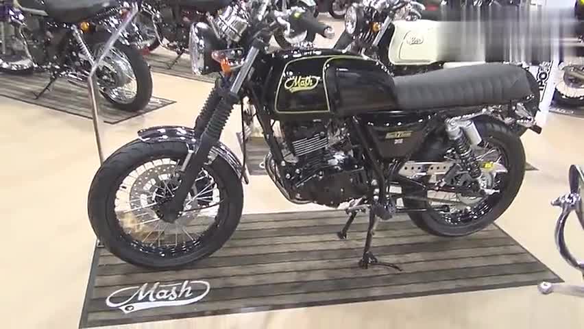 海外的中国制造,实拍鑫源外销复古摩托车,排量125,感觉如何