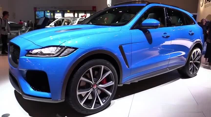 2020款捷豹F-PaceSVR版亮相，外观和内饰实拍