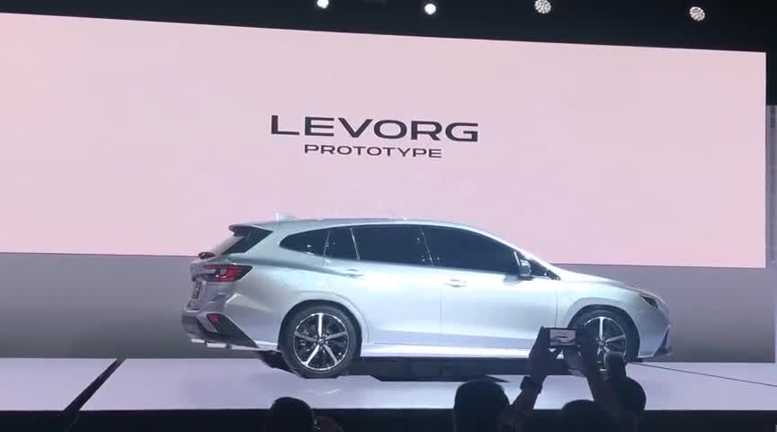 实拍斯巴鲁Levorg原型车：没有短板