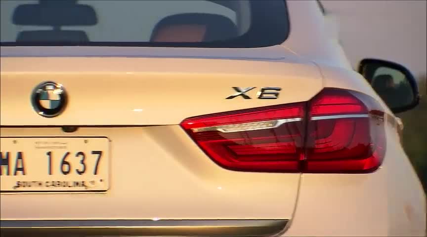 全新宝马X6广州车展首发!外观更运动4.4TV8爆发530马力配8AT
