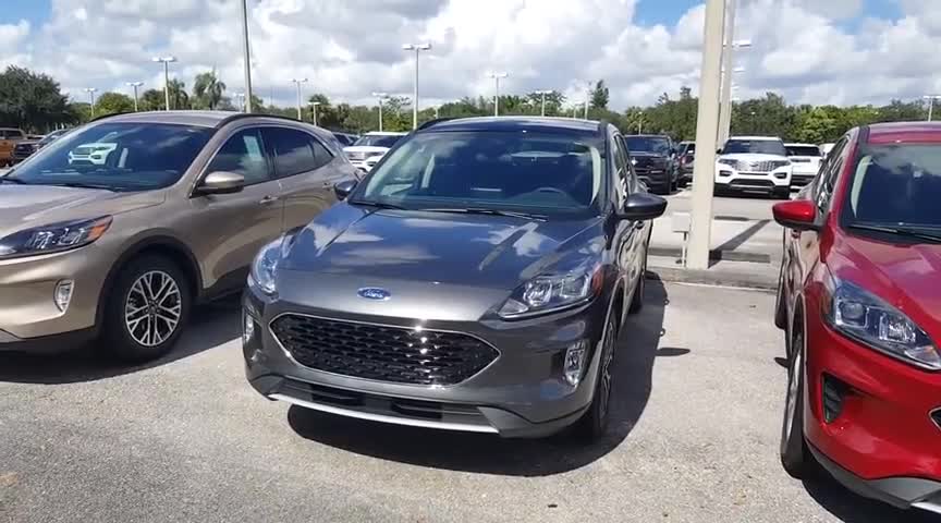 2020款福特翼虎SEL，外观和内饰实拍