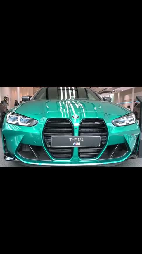 2021款全新宝马M4，中网从“大腰子”换成“大门牙”