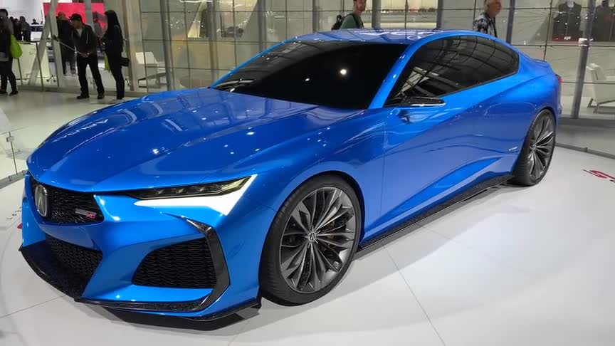 奥迪S4对手来了，3.0T引擎350马力，全新讴歌TLXTypeS