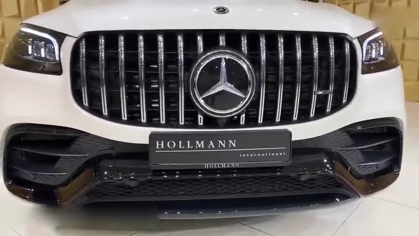 新款奔驰AMGGLS63实拍鉴赏