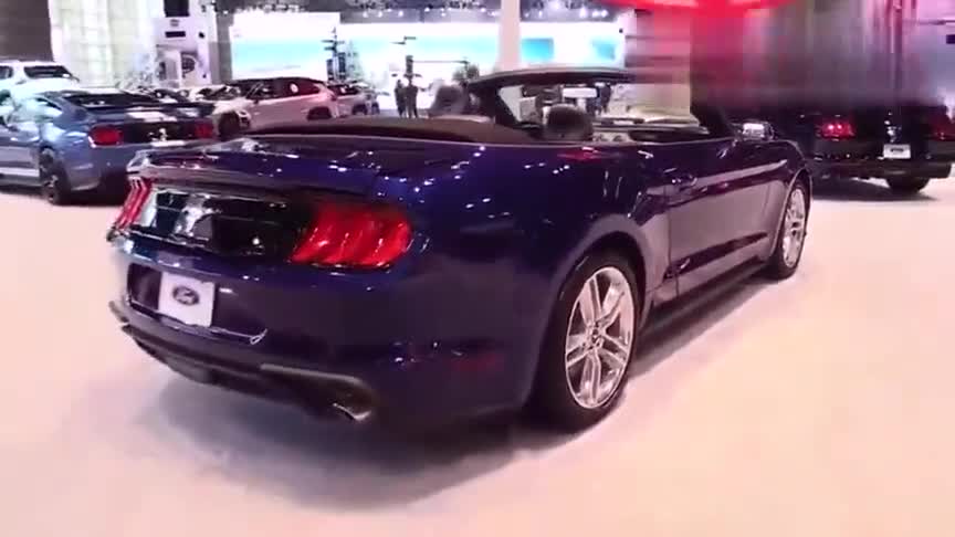 全新福特野马敞篷车外观和内饰鉴赏