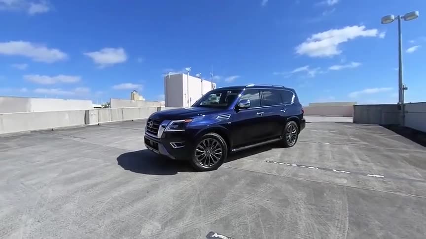 2021款日产途乐全方位实拍，颜值高空间大，买不买自己看着办