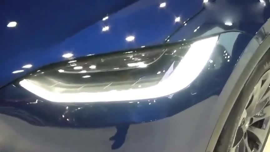 特斯拉ModelX，外观和内饰全方位实拍