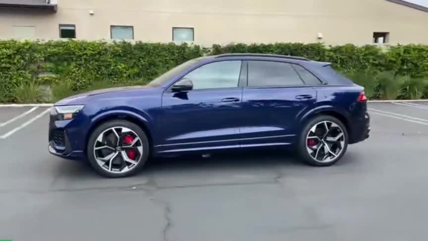 2020款奥迪rsq8,2020款奥迪rsq8参数 2021款奥迪rsq8,贯穿式尾灯太帅了