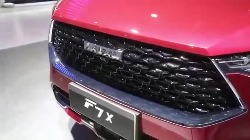 2020款哈弗f7x20t亮相车展