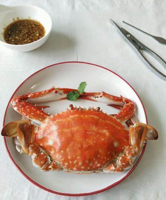 梭子蟹蒸几分钟