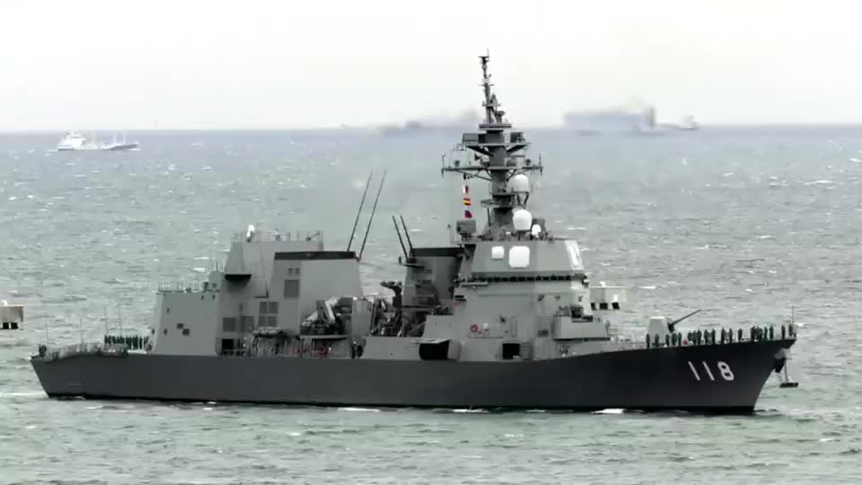 日本dd-118"冬月"号秋月级驱逐舰