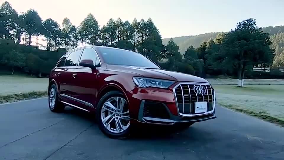 2021款奥迪Q7实车展示，看到三排空间那刻，还想啥宝马X5