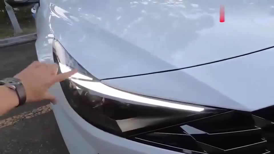 2021款现代朗动实车展示，坐进后排