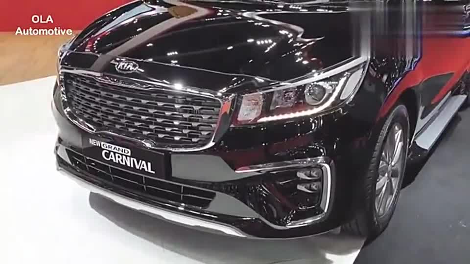 车展实拍起亚MPV车型，空间出色，和奥德赛比比怎样