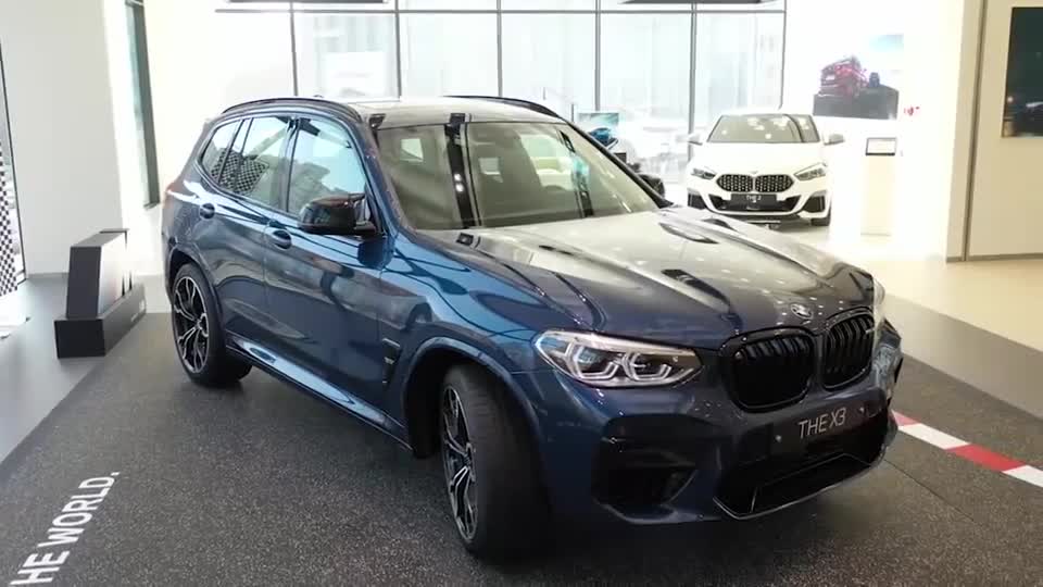 2021款宝马X3M到店实拍，了解完外观内饰，我放弃了奔驰GLC