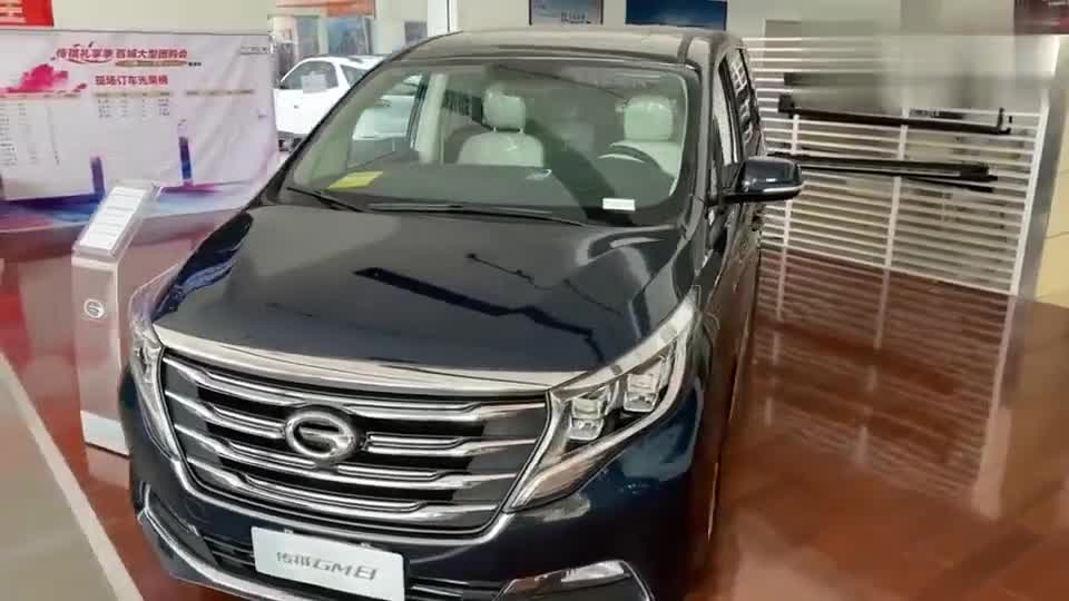 新款广汽传祺GM8到店实拍,全方位展示后,买不买GL8自己看着办
