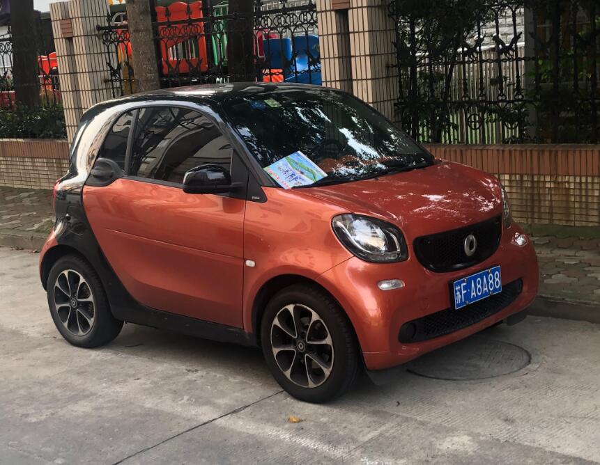 南通通州区街头实拍车牌靓号