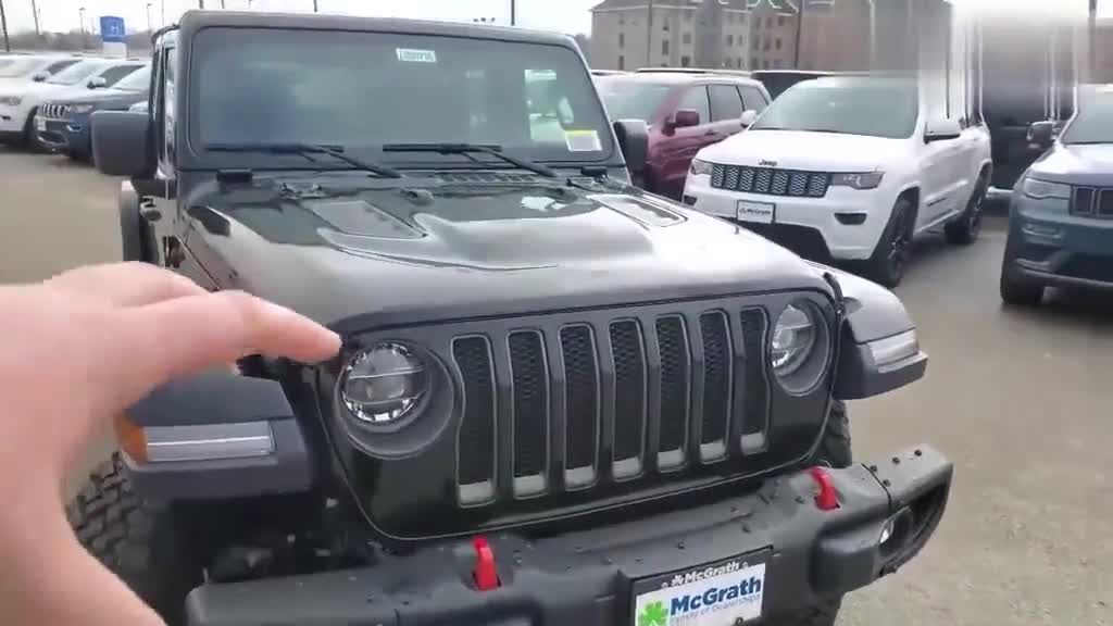 2020款吉普牧马人实车展示