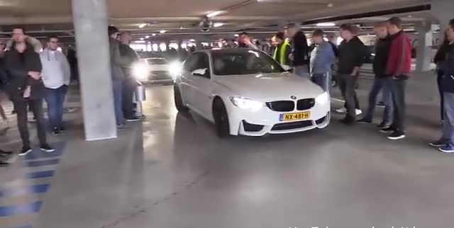 实拍动感跑车的合集展示