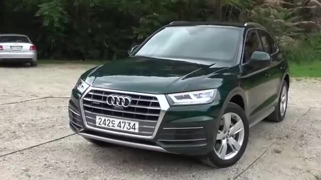 高清实拍奥迪Q5，按下钥匙开启后备箱，才是心动的开始